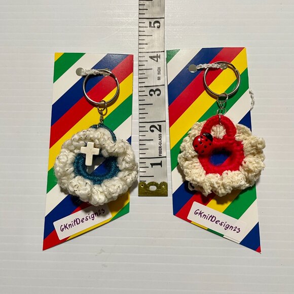 2 Handmade Keychain, Lightweight Charms, Backpack Charms, Gifts under 10 - Picture 14 of 15